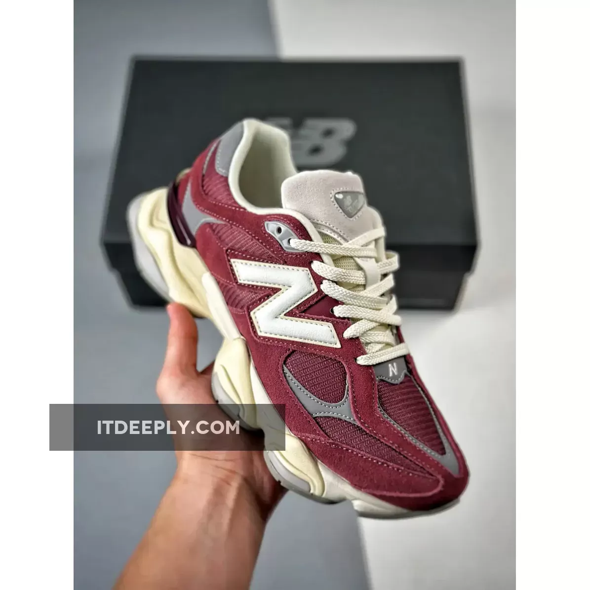 New Balance 9060 Washed Burgundy u9060vna | 9060 washed blue