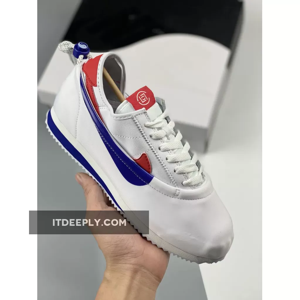 Nike Gump | CLOT x Nike Cortez White Game Royal Red