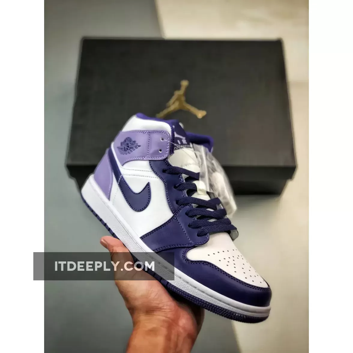 Air Jordan 1 Mid Blueberry | AJKO 1 PURPLE DQ8426-515