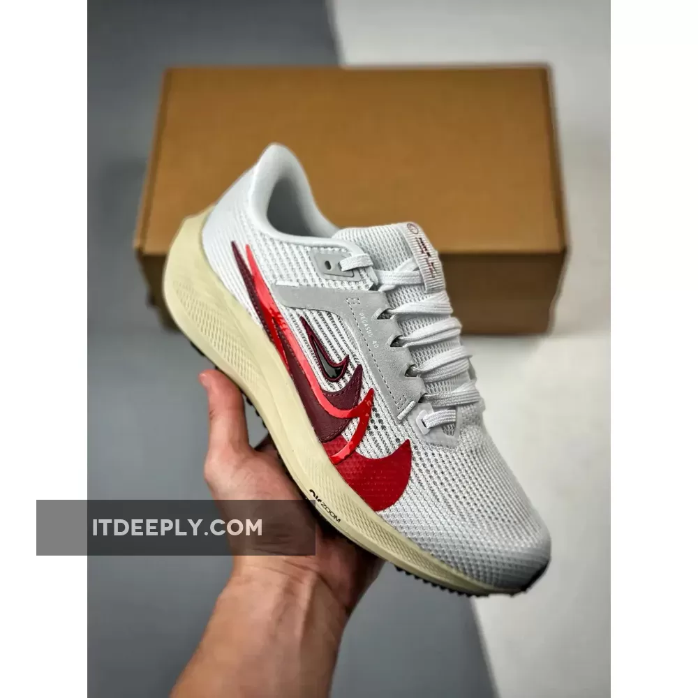 Nike Air Zoom Pegasus 40 White/University Red/Multi-Colo