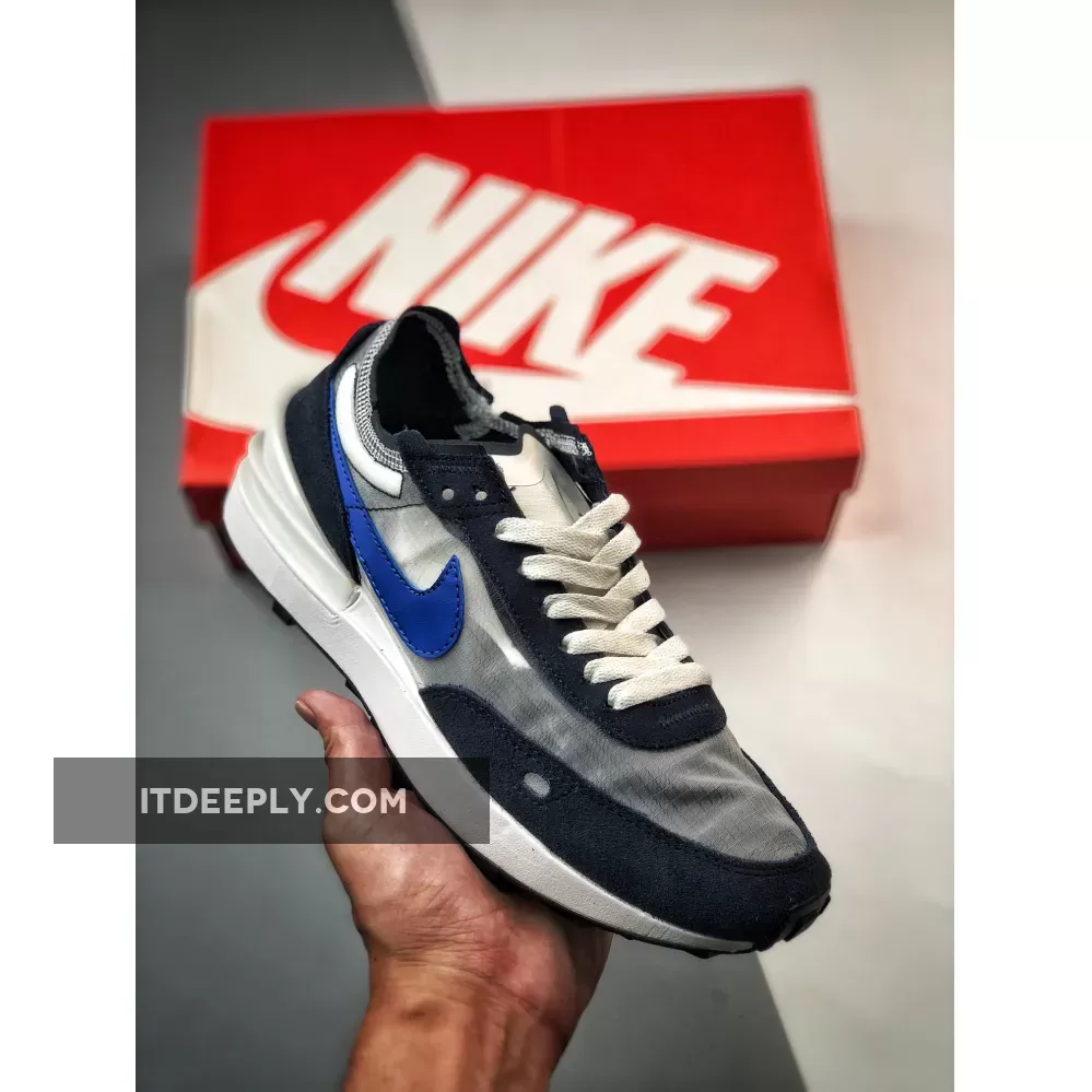 Nike Waffle One Phantom/Hyper Royal DD8014-003 / nike waffle hyper royal