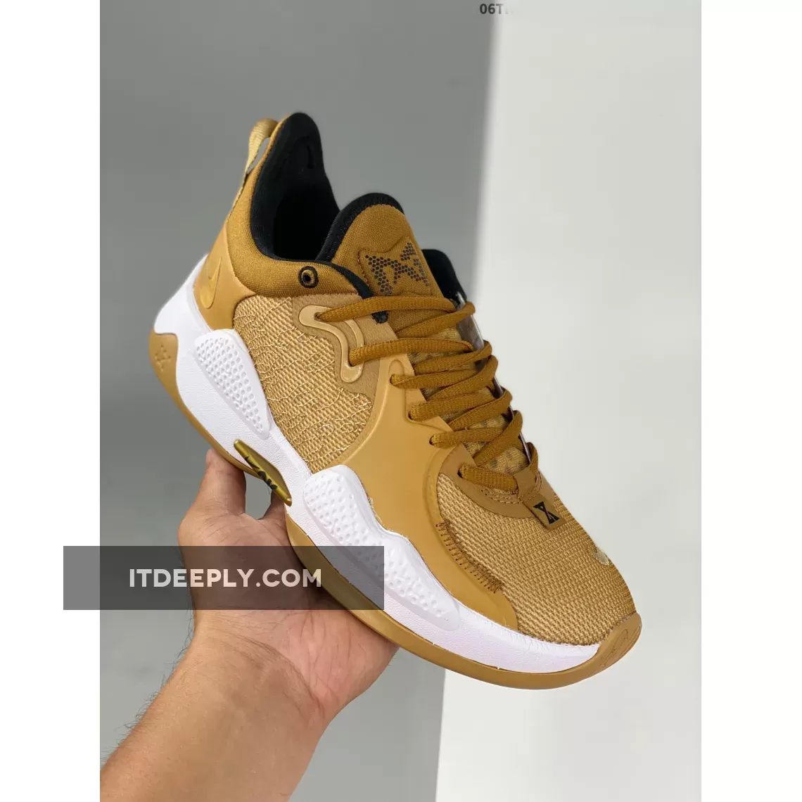 Nike PG 5 Beige/Gold CW3143-700 #pg 5 gold