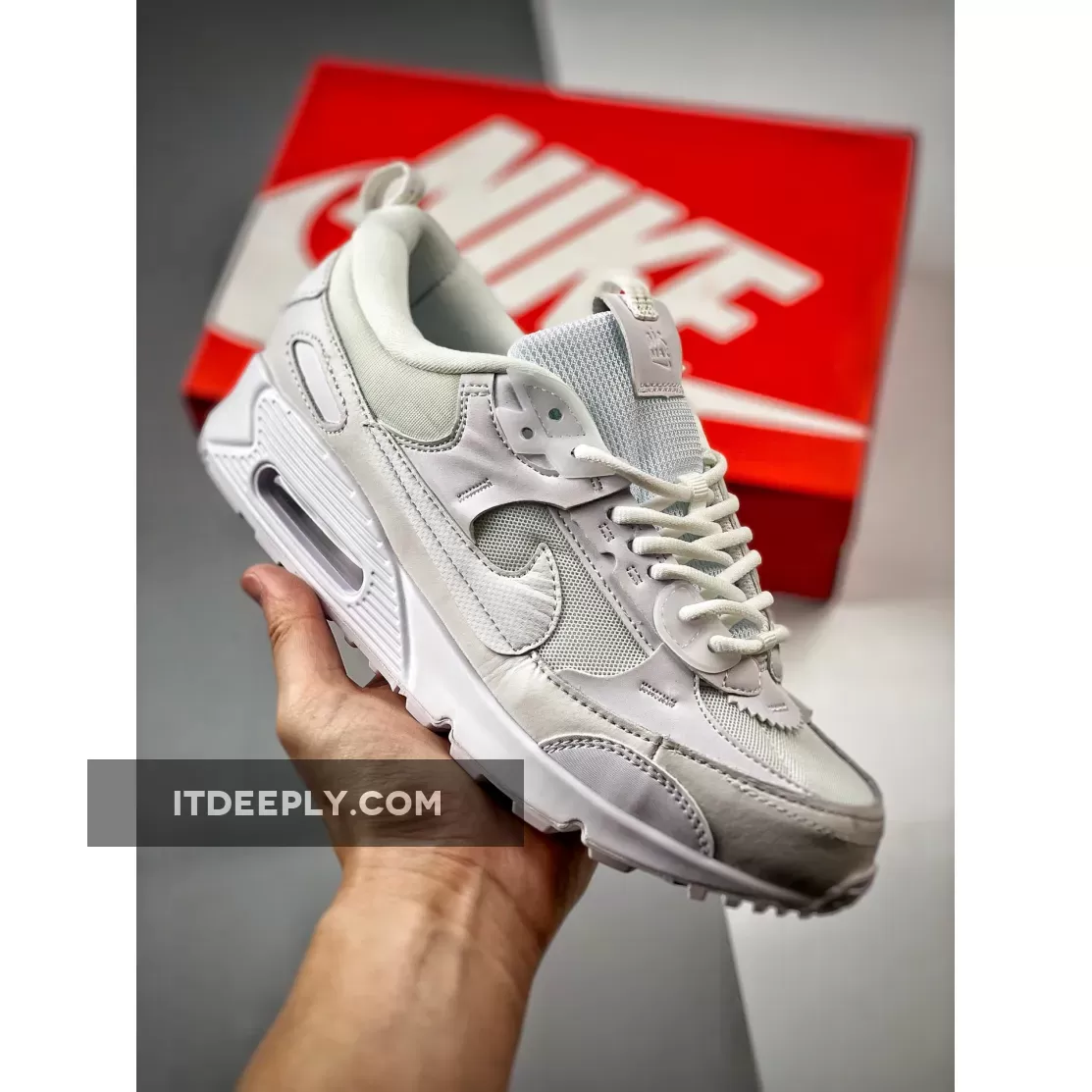 Nike Air Max 90 Futura Triple White - Nike Air Max Futura DM9922-101