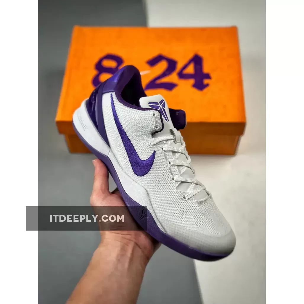 Nike Kobe 8 Protro White Court Purple | kobe 8 green