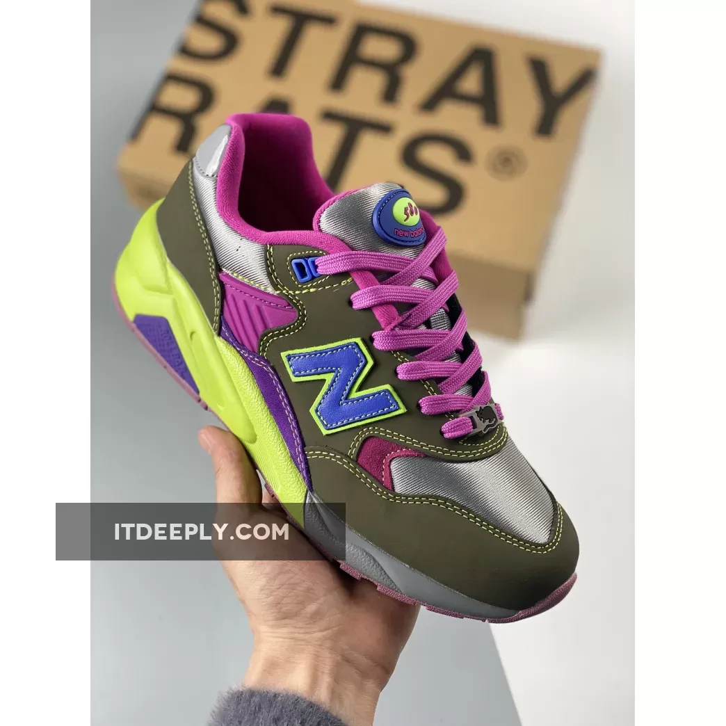 Stray Rats x New Balance MT580 "Pink Khaki" MT580ST2