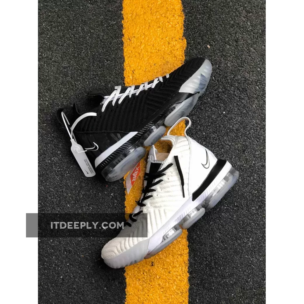 Nike LeBron 16 'Equality Away' Black/White Lebron Black