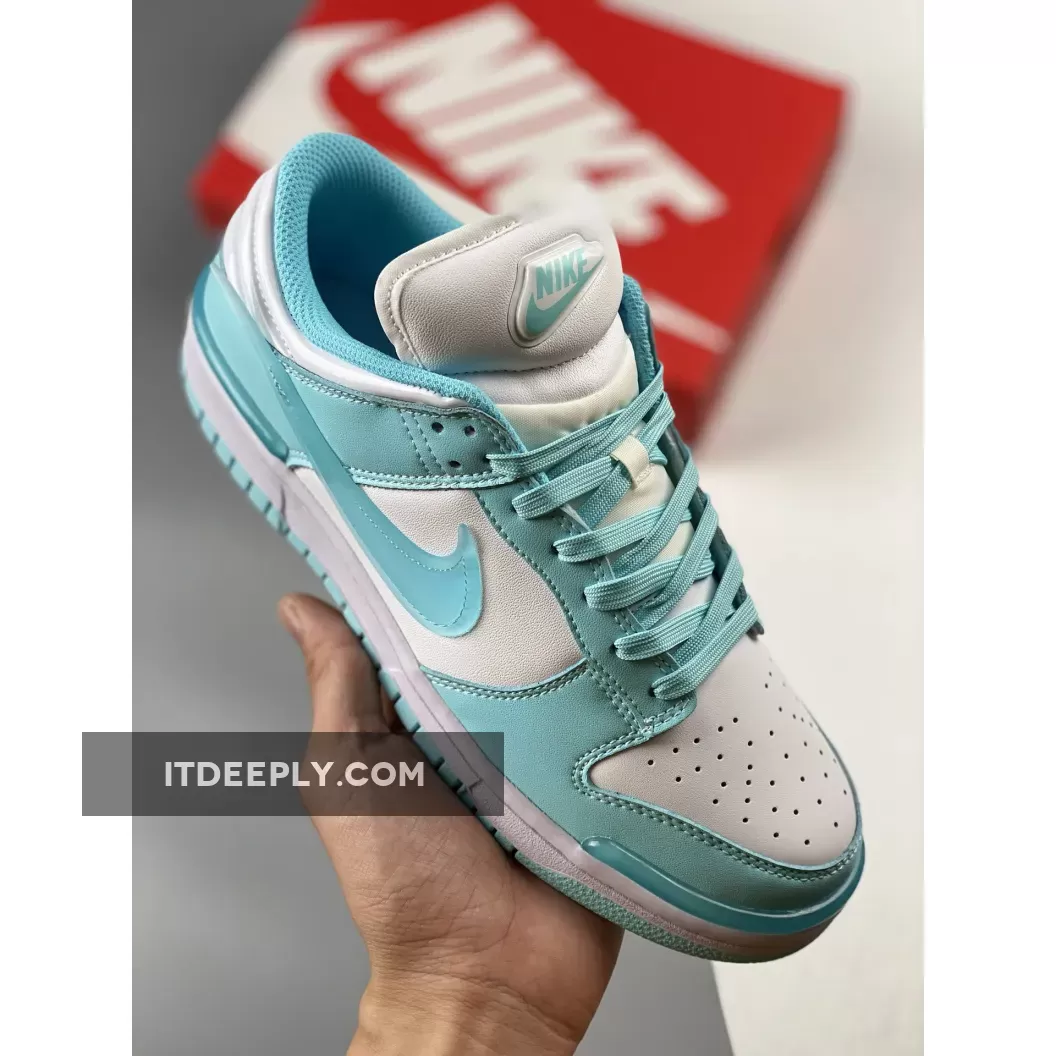 Nike Dunk Low Twist White/Jade Ice DZ2794-101 For Sale