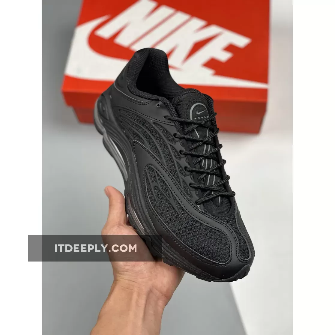 Nike Air Tuned Max Triple Black DC9288-002 - black nike shoes for sale