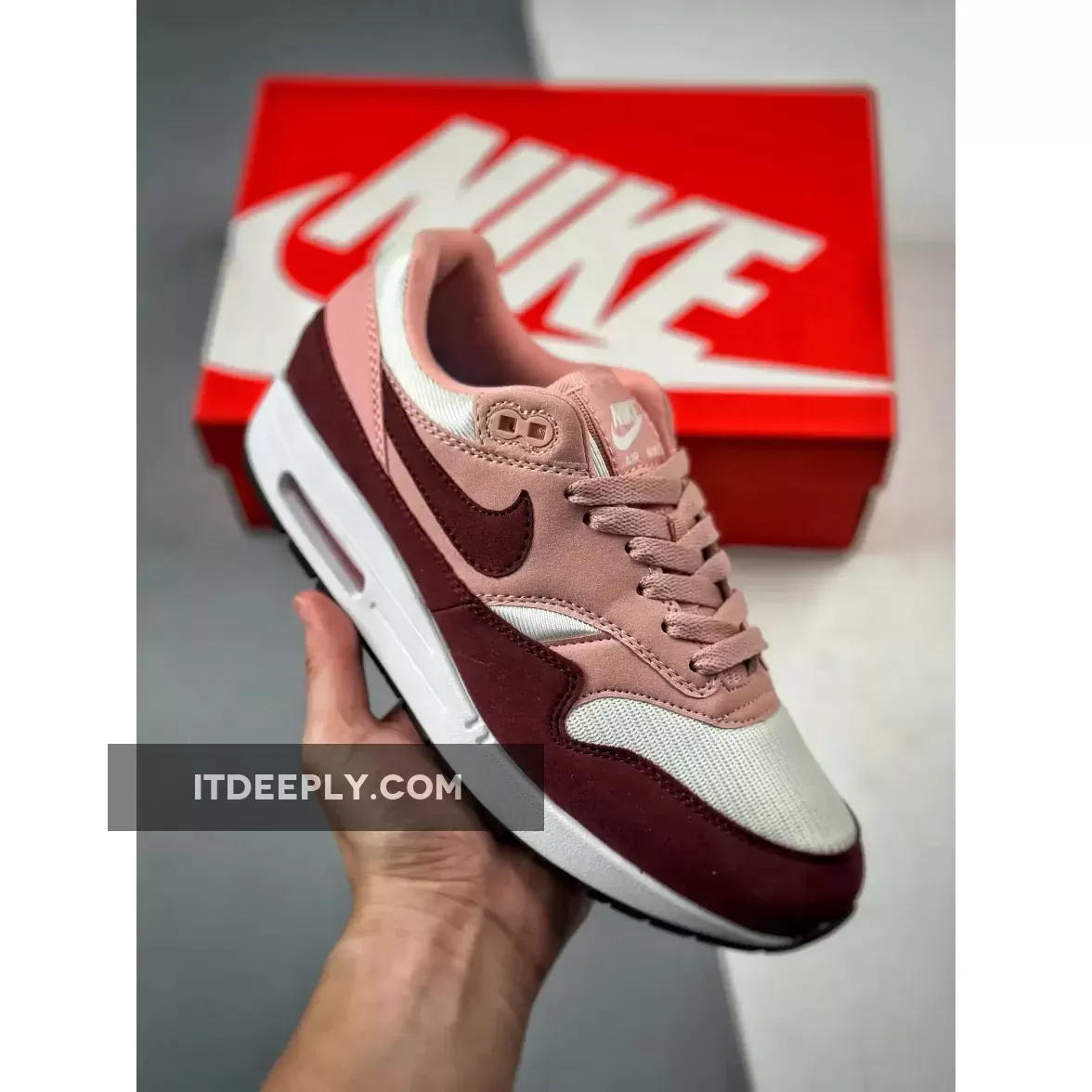 Nike Air Max 1 ’86 Smokey Mauve/Dark Team Red FJ8314-200