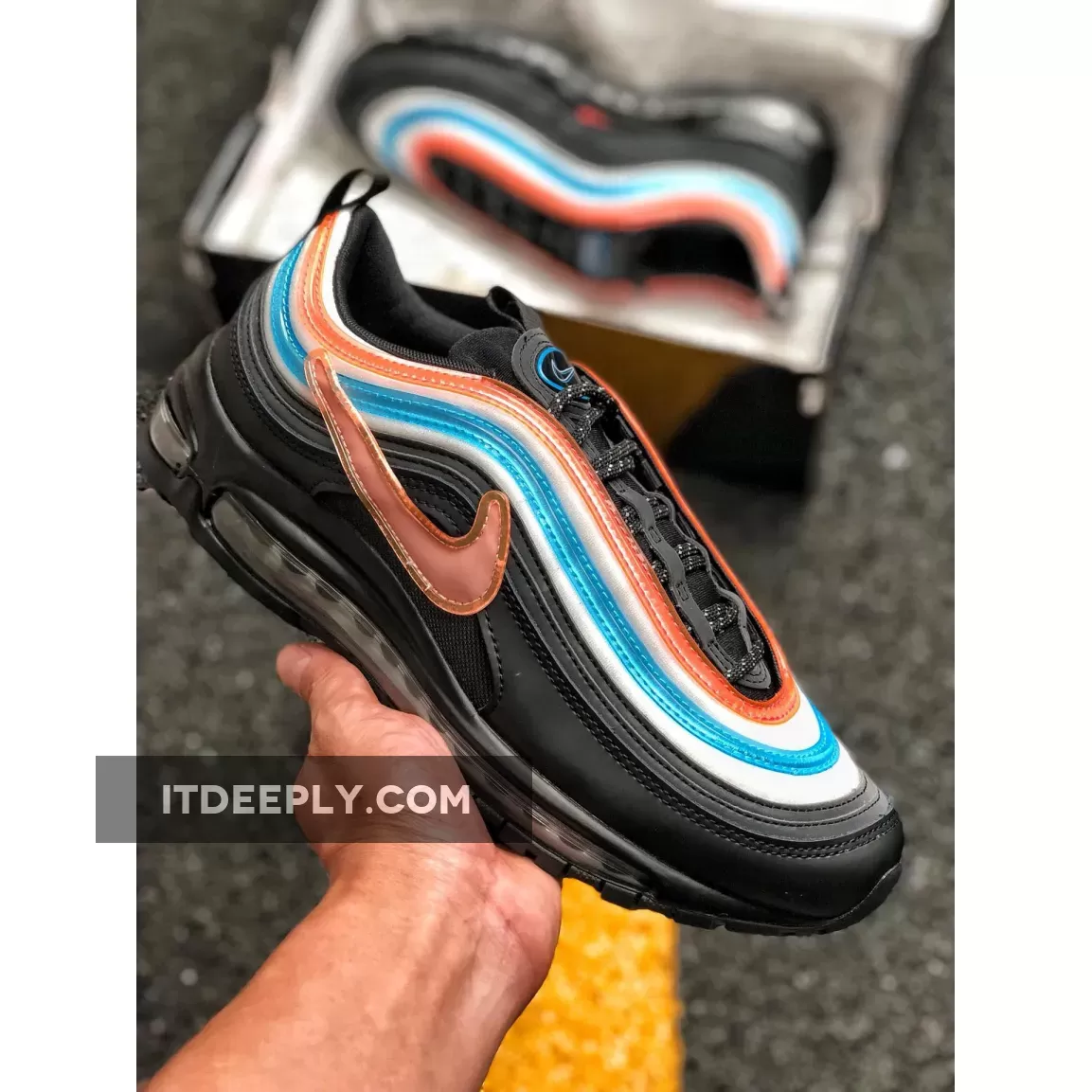 Nike Air Max 97 'Neon Seoul' Nike Air Max 97 Neon CI1503-001