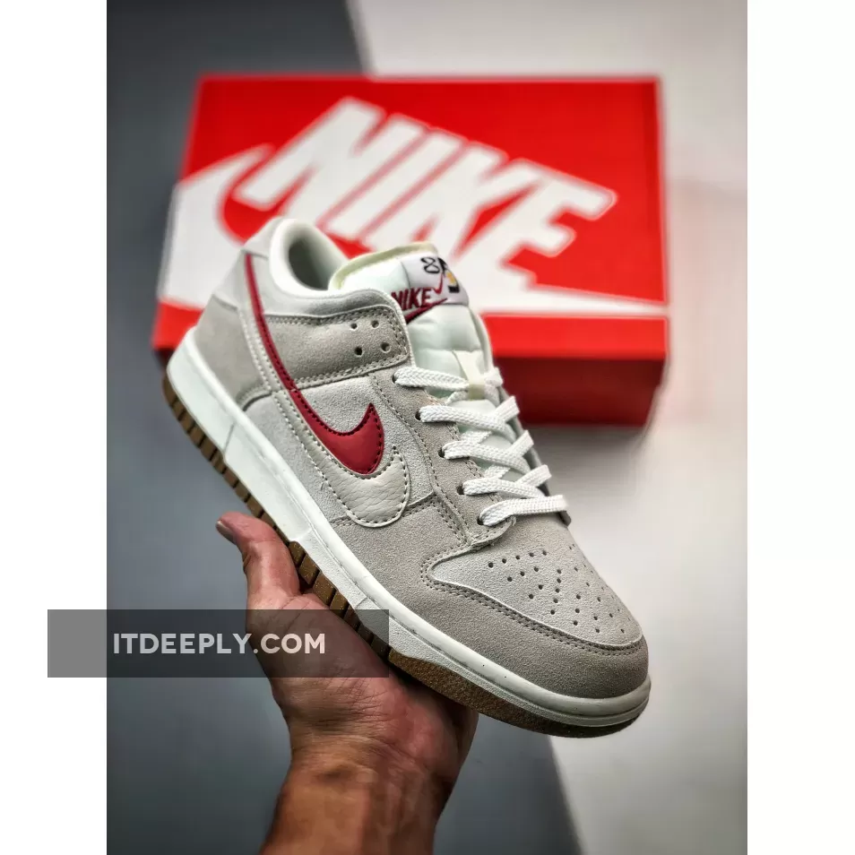 Nike Dunk Low SE 85 Grey/Orange DO9457-100 / double swoosh dunks