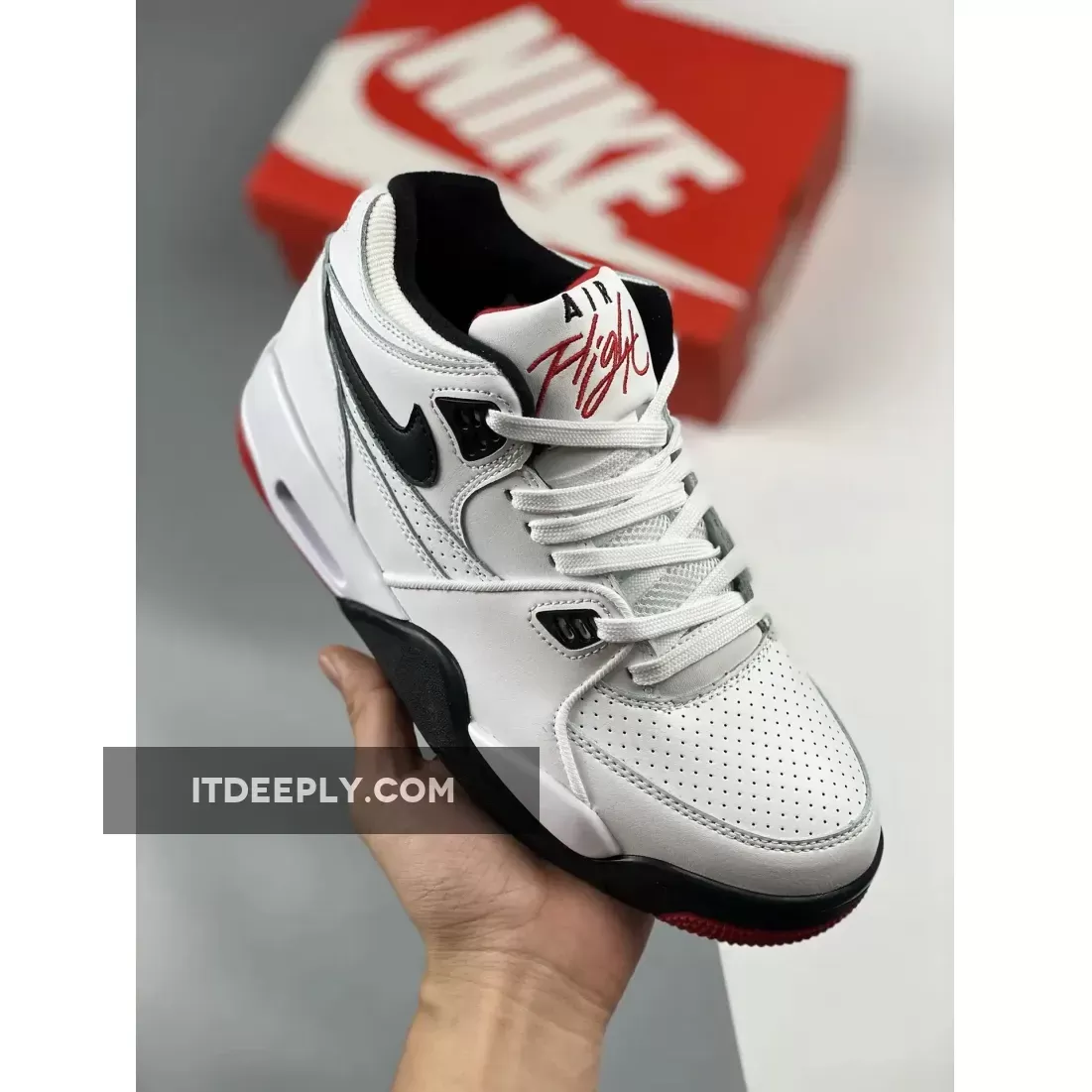 Nike Air Flight '89 'White/Red/Black' 89 Flights