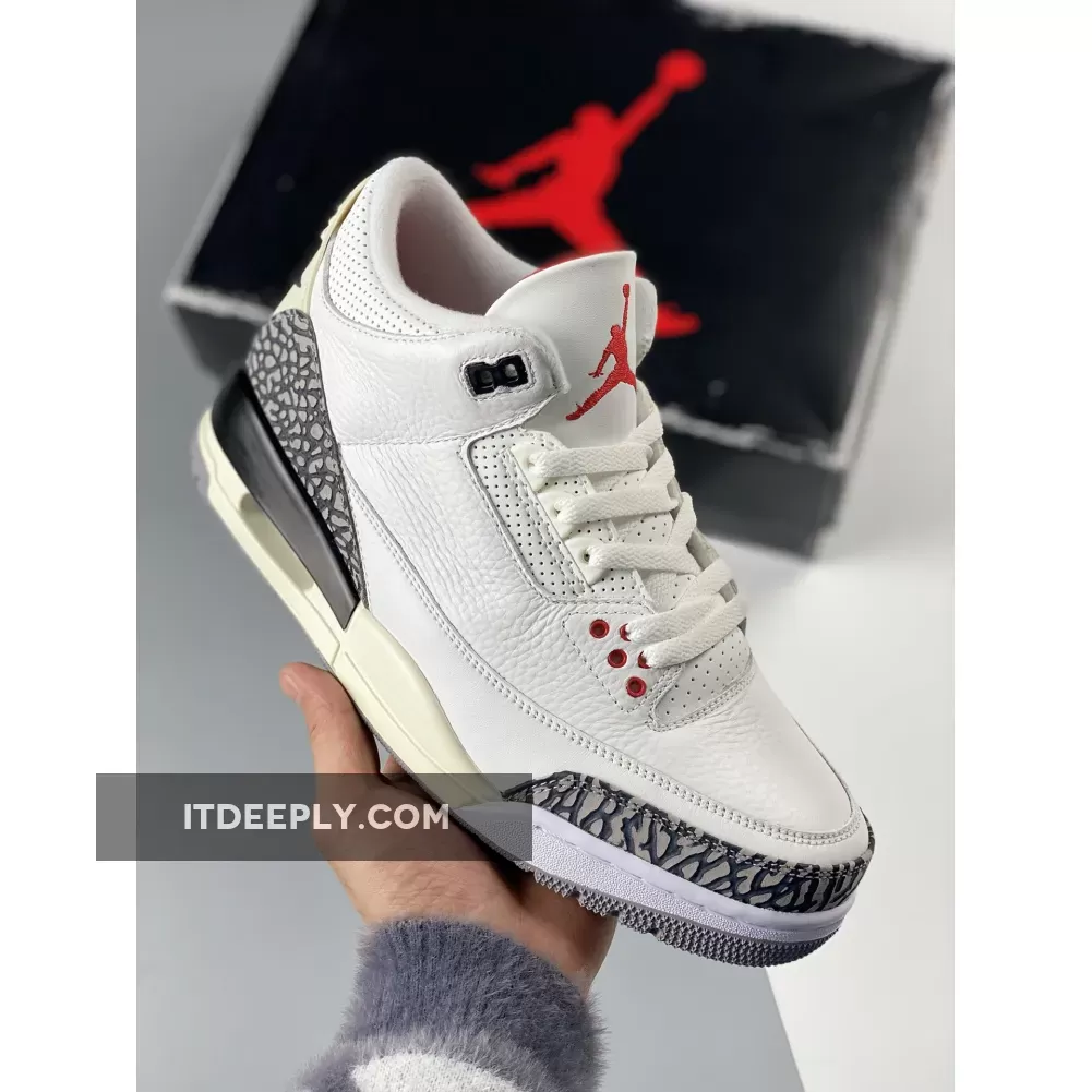 Air Jordan 3 "White Cement Reimagined" | cement 3s DN3707-100