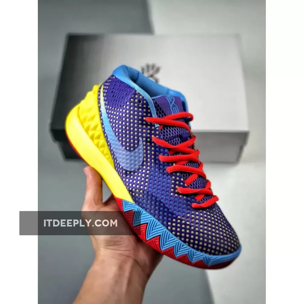 Nike Kyrie 1 "Saturdays" Lemon Frost/Multi-Color 717219-700