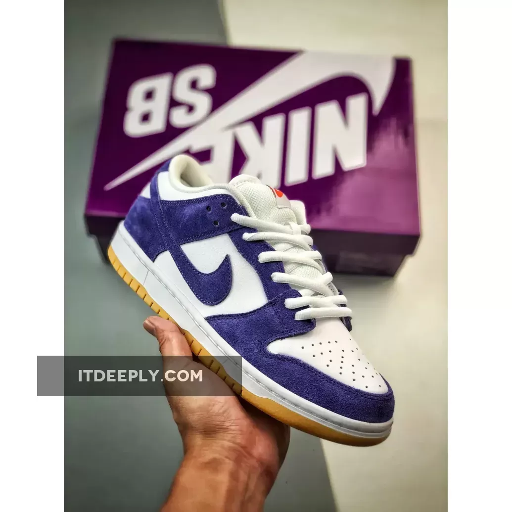 Nike SB Dunk Low 'Purple Suede' Court Purple White Restock