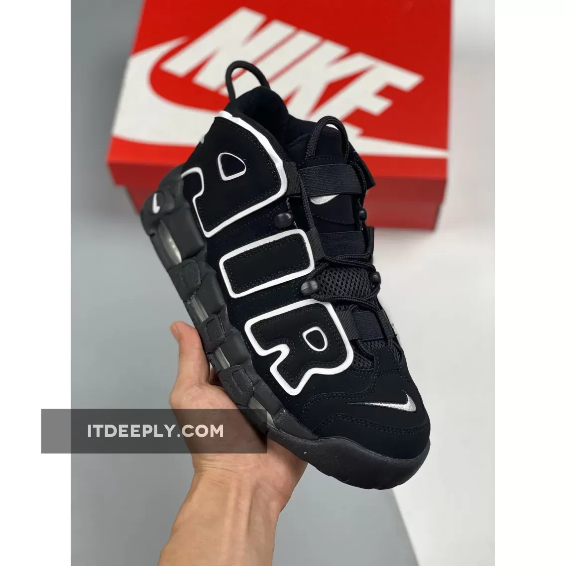 Nike Air More Uptempo Black , Air Max Utempo 414962-002