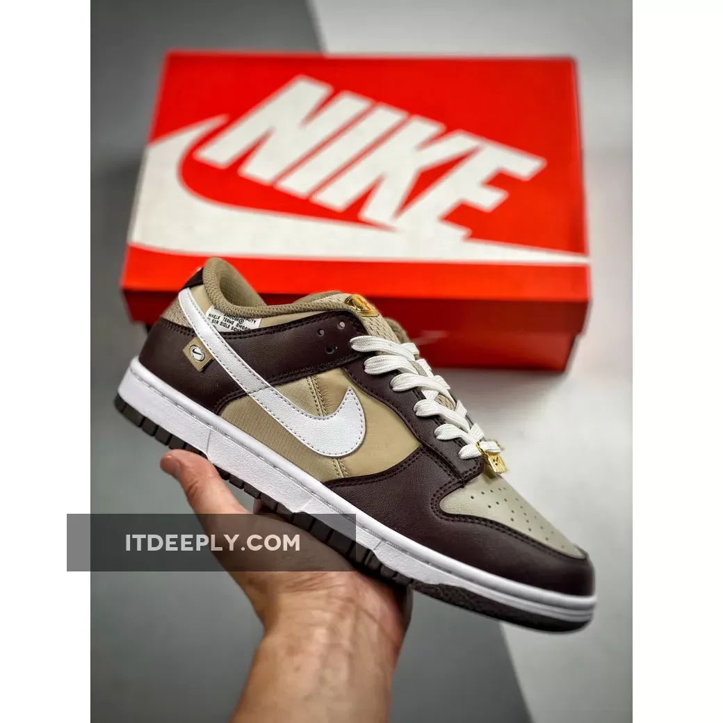 Nike Dunk Low 'Bling' Brown Gold DX6060-111 / brown low nike dunks