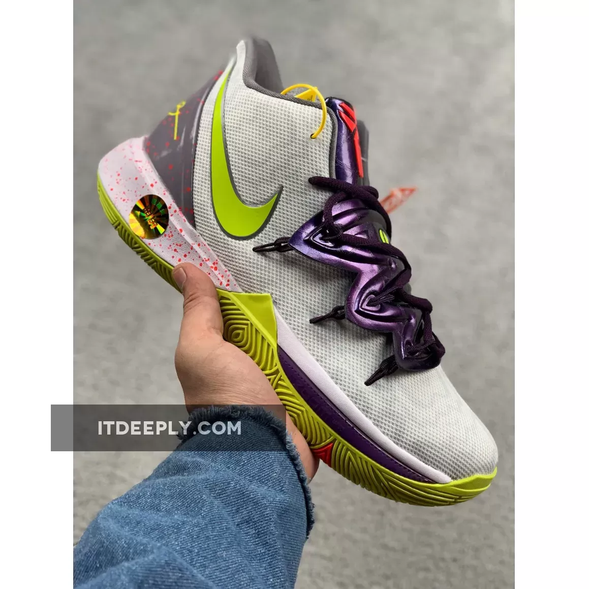 Nike Kyrie 5 'Mamba Mentality' White/Cyber #kyrie mamba mentality 5