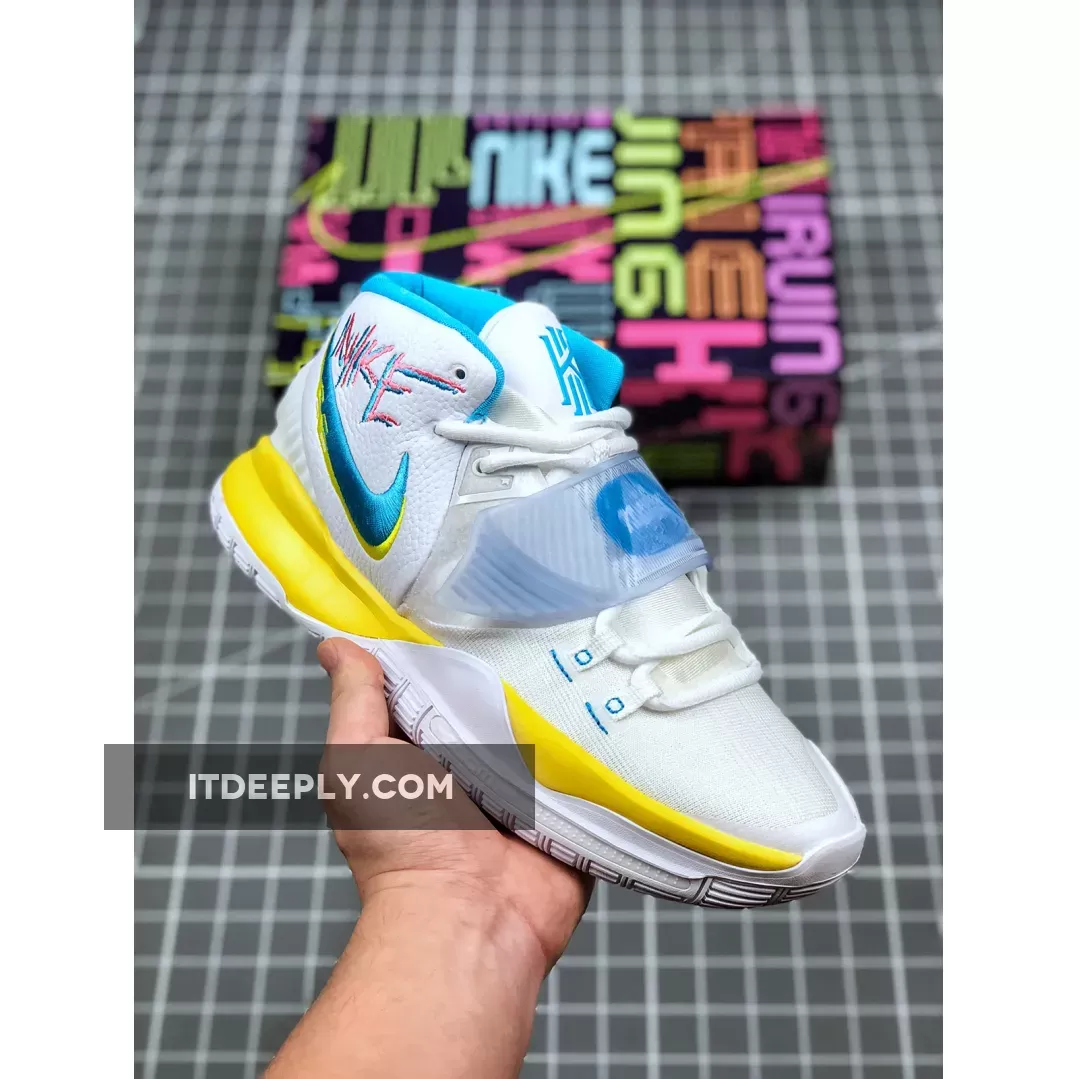 Nike Kyrie 6 'Neon Graffiti' BQ4630-101 / kyrie 6 neon