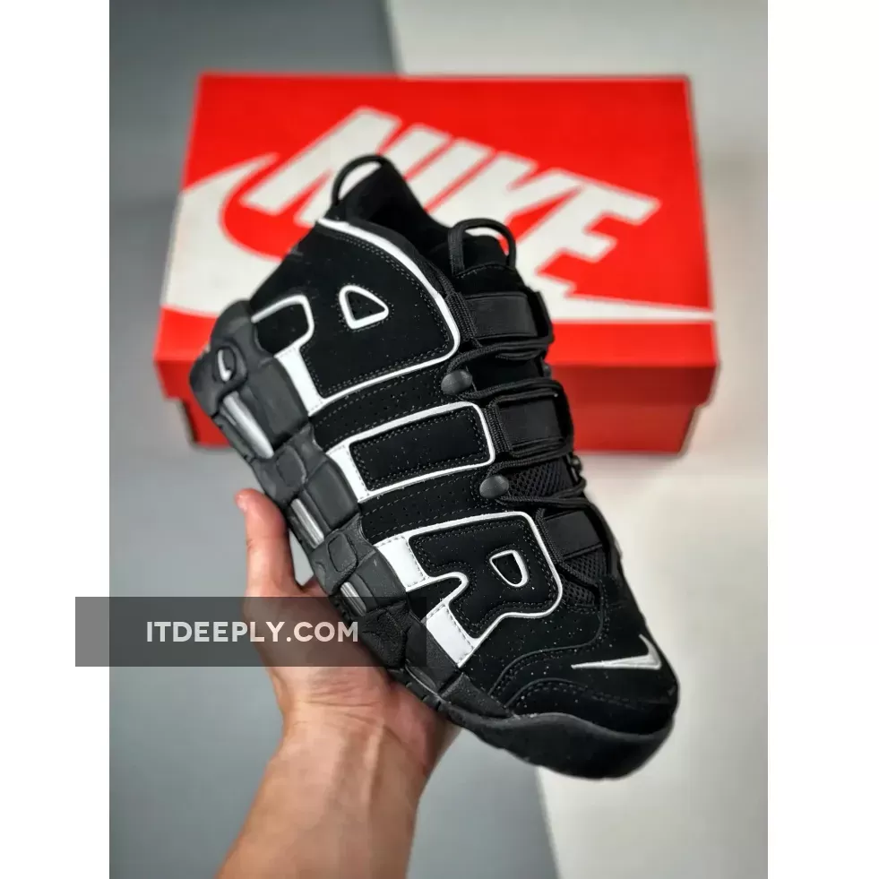 Nike Air More Uptempo OG Black White Release FV2291-001