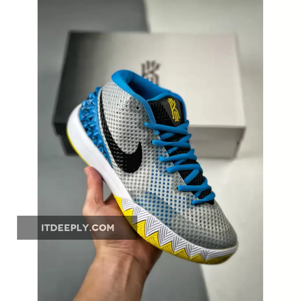 Nike Kyrie 1 "Wings" White/Black-Yellow-Blue | kyrie blue