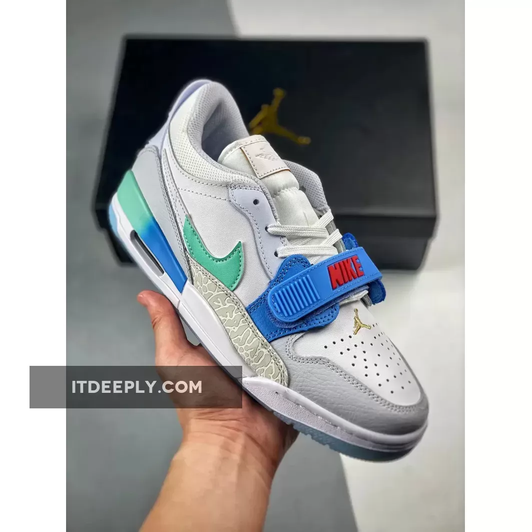 Jordan Legacy 312 Low White/Aqua/Red FN8896-131