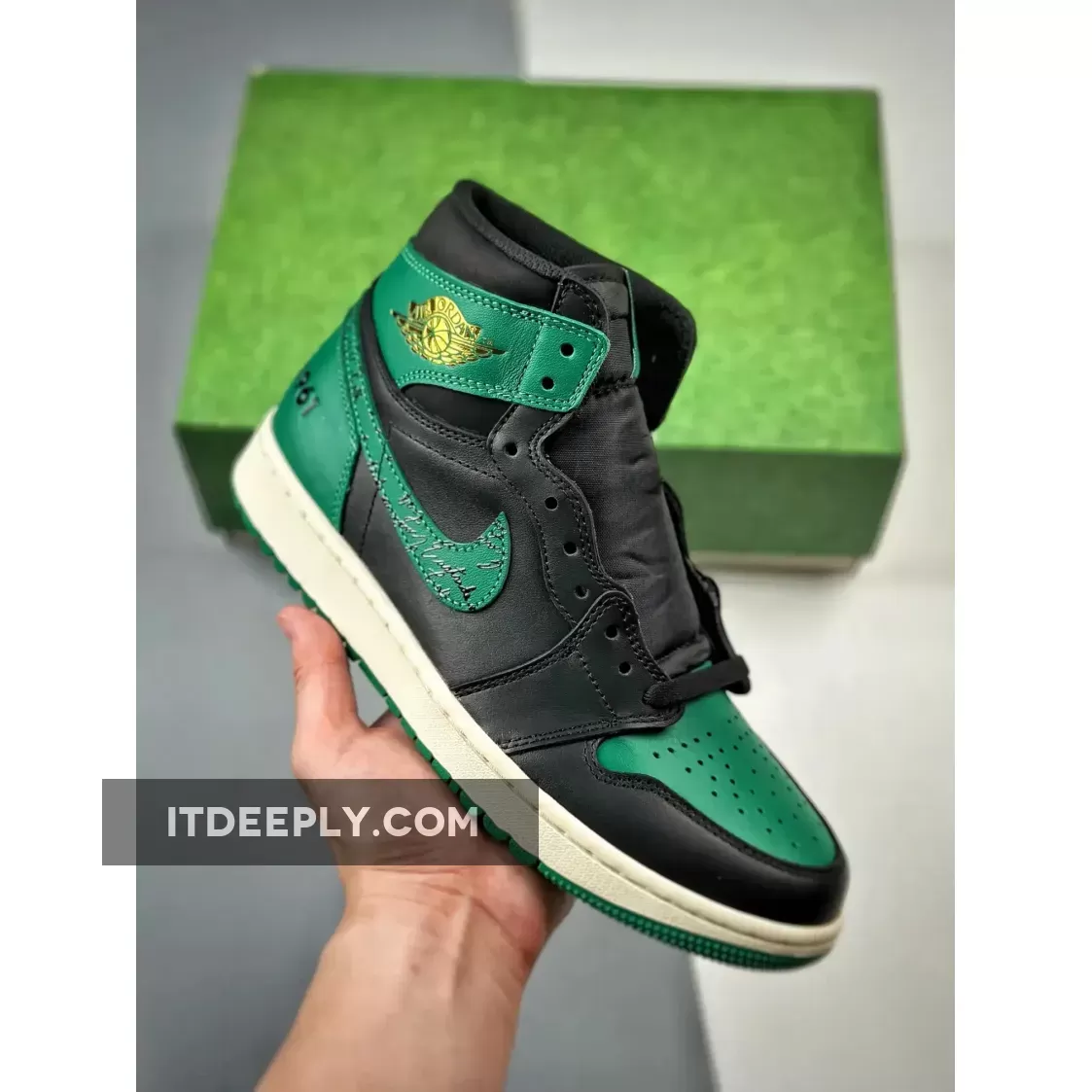 Eastside Golf Air Jordan 1 High OG ‘1961’ Black/Green