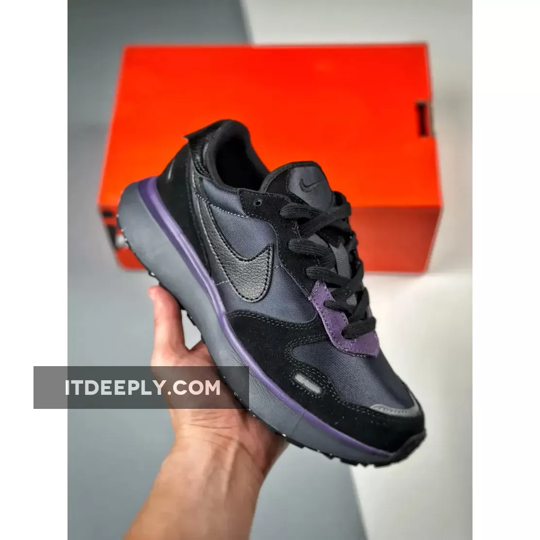 Nike Phoenix Waffle Black Purple | GUNDAM PHOENIX For Sale