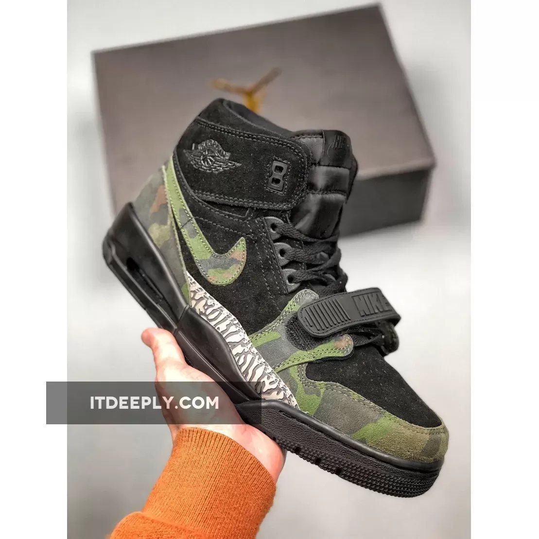 Jordan Legacy 312 Camo Jordan Legacy 312 Black/Camo Green AV3922-003