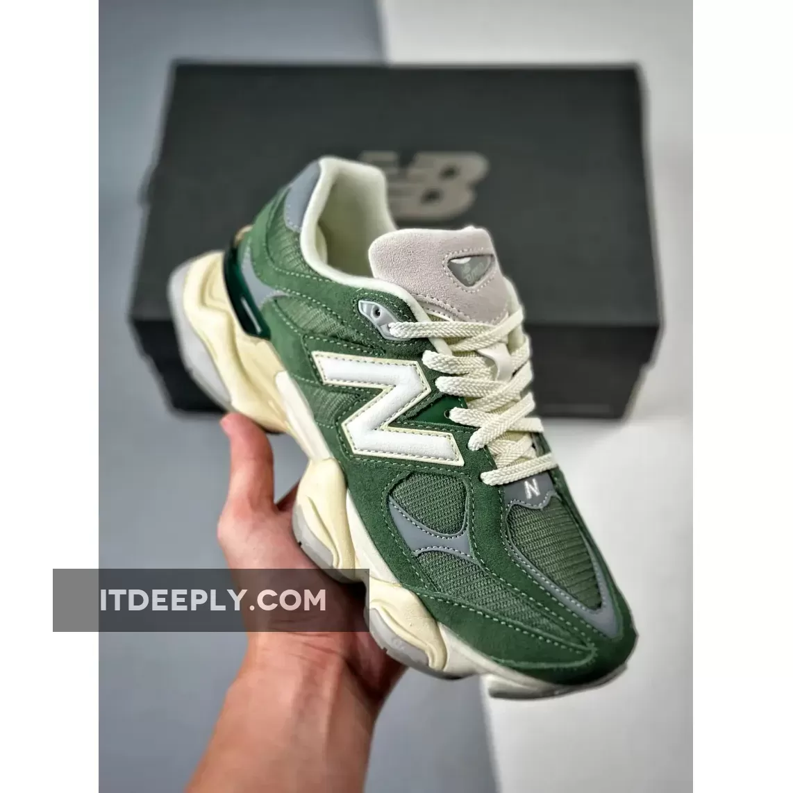 New Balance 9060 Nori Green Cream NB9060VNG Restock