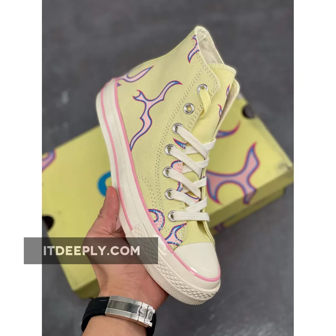 Golf Le Fleur x Converse Chuck 70 Yellow Flame / yellow flame converse 172398C