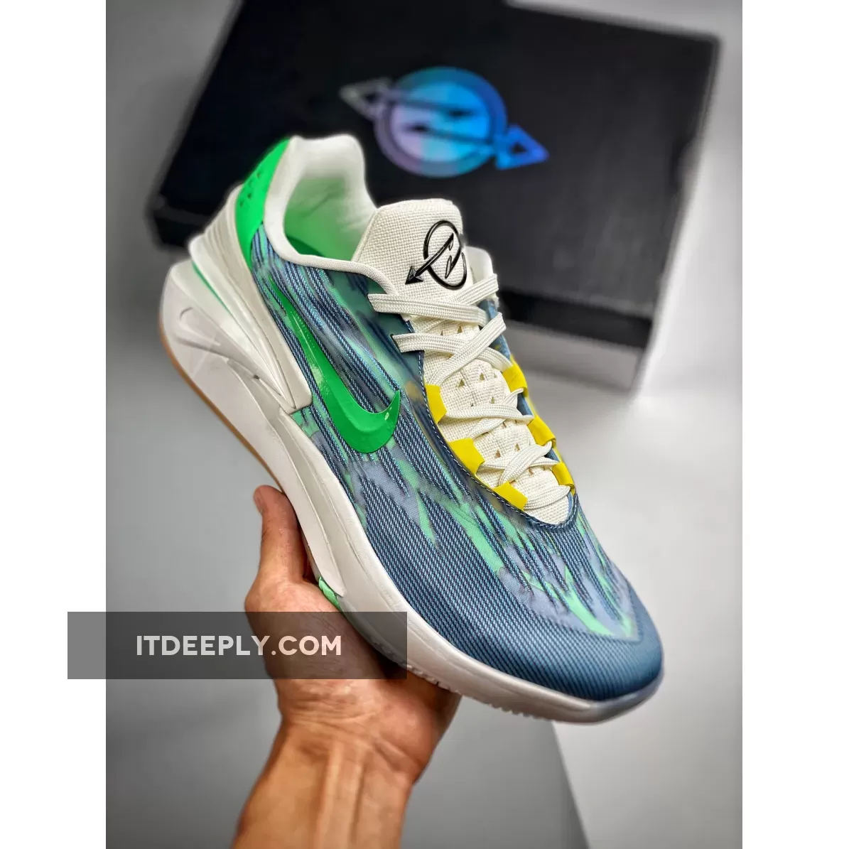 Discount Nike Zoom GT Cut 2 Green Blue White